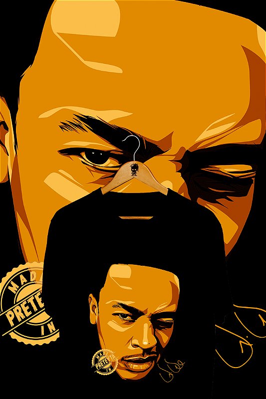 Camiseta Dr Dre Face