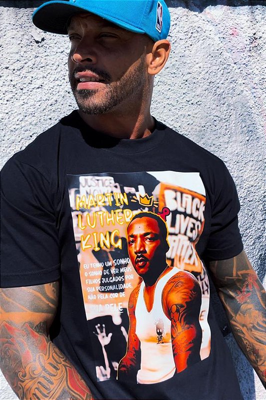 Camiseta Martin Luther King Regata