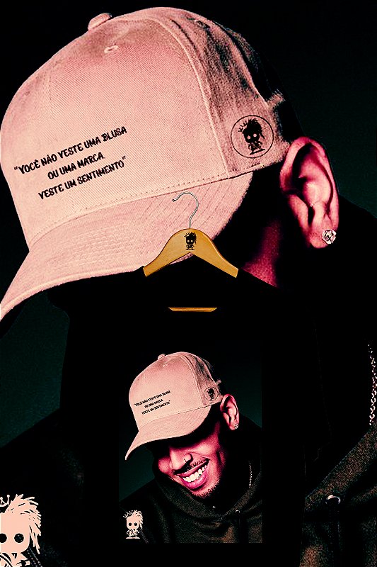Camiseta Chris Brown Boné