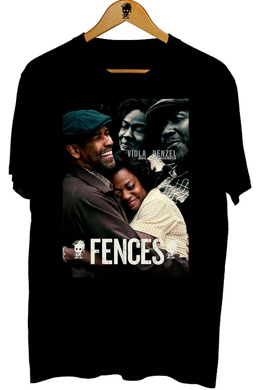 Camiseta Denzel Whashington & Viola Davis, Fences