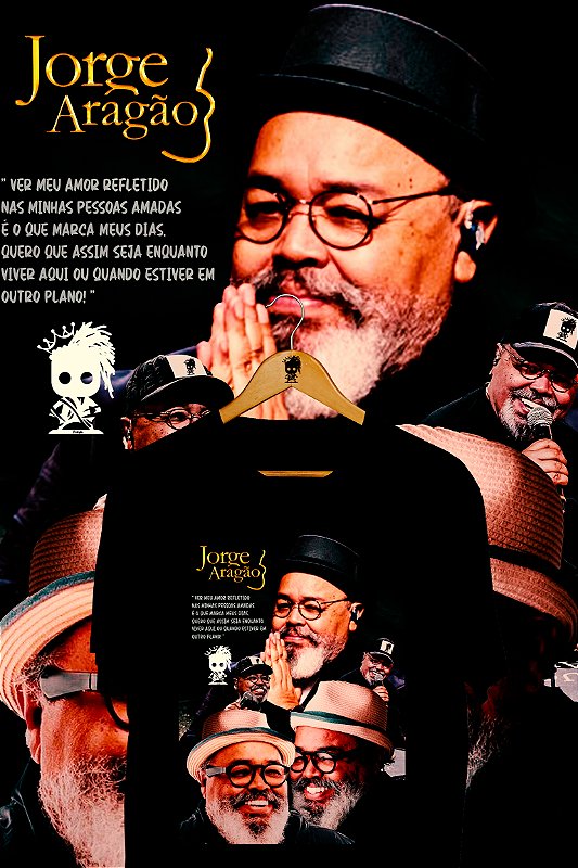 Camiseta Jorge Aragão