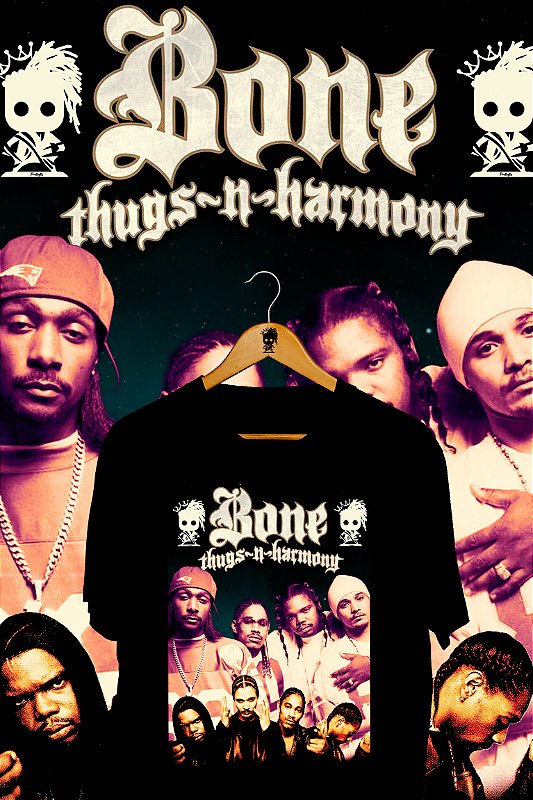 Camiseta Bone Thugs-n-Harmony