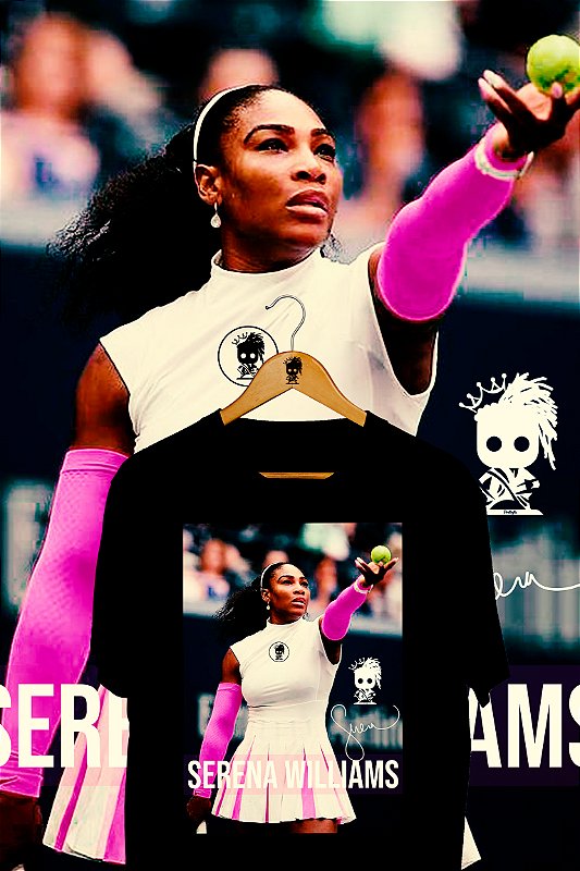 Camiseta Serena Williams
