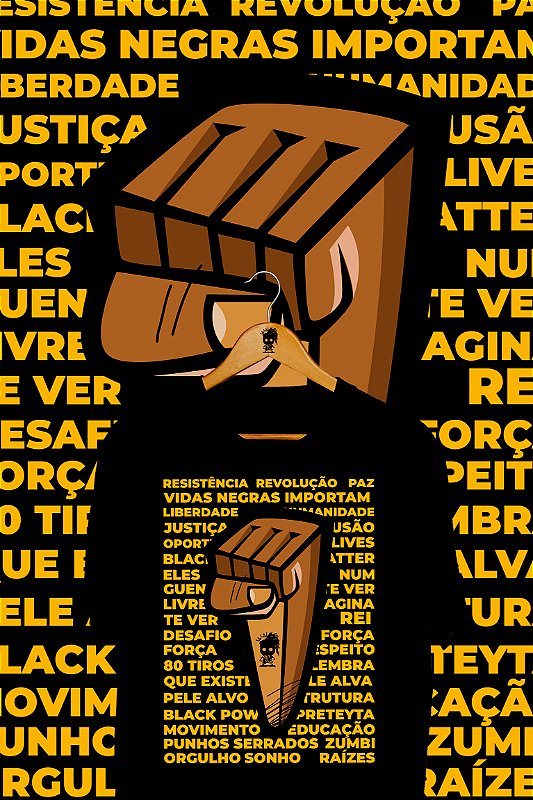 Camiseta Resistência – Estampa Ativista