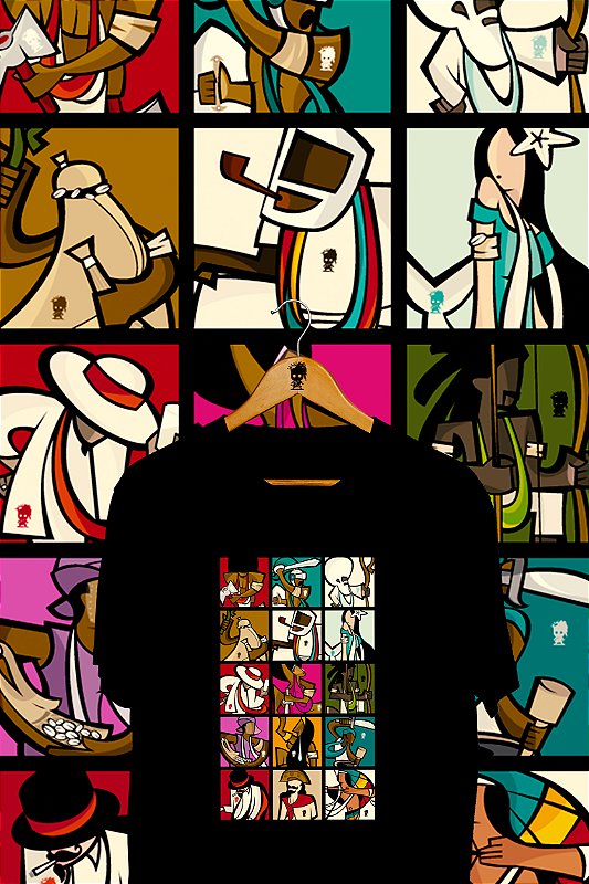 Camiseta Corpo Fechado