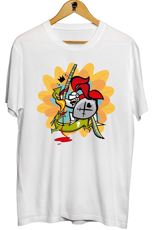 Camiseta São Jorge - Colorida
