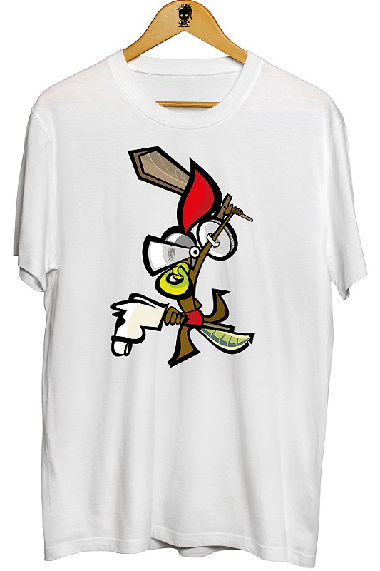 Camiseta São Jorge - Cavalo de Pau e Chupeta