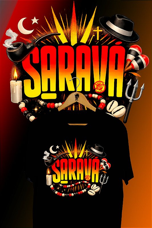 Camiseta Saravá