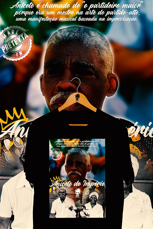 Camiseta Aniceto do Império