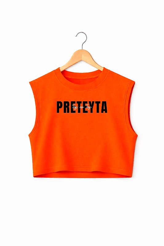 Cropped Muscle Tee Preteyta