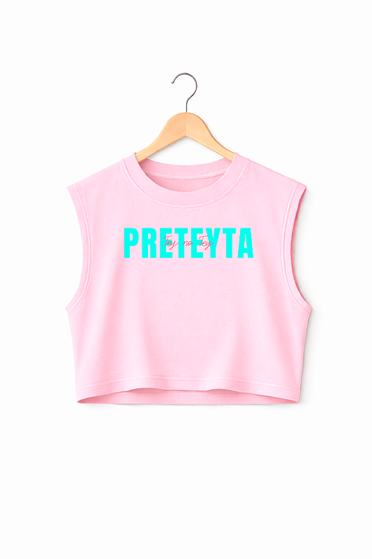 Cropped Muscle Tee Preteyta