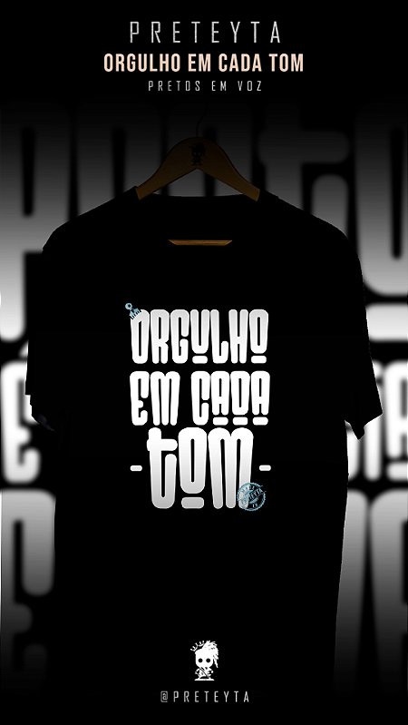 Camiseta - Orgulho em Cada Tom