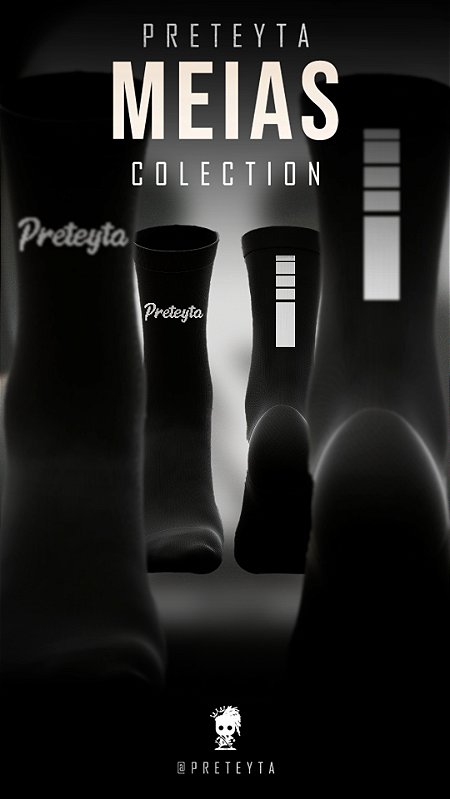 Meia Preteyta Preta