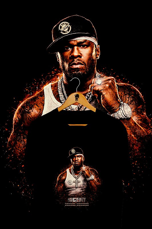Camiseta 50 Cent