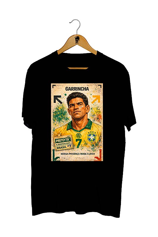 Camiseta Garrincha - Brasil