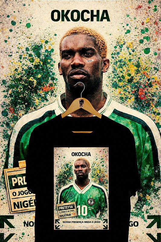 Camiseta Okocha - Nigéria