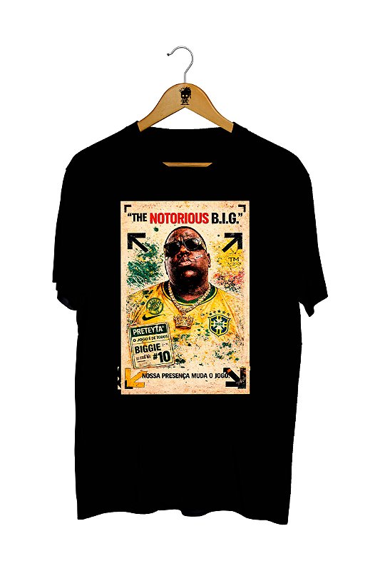 Camiseta Notorious BIG - Brasil