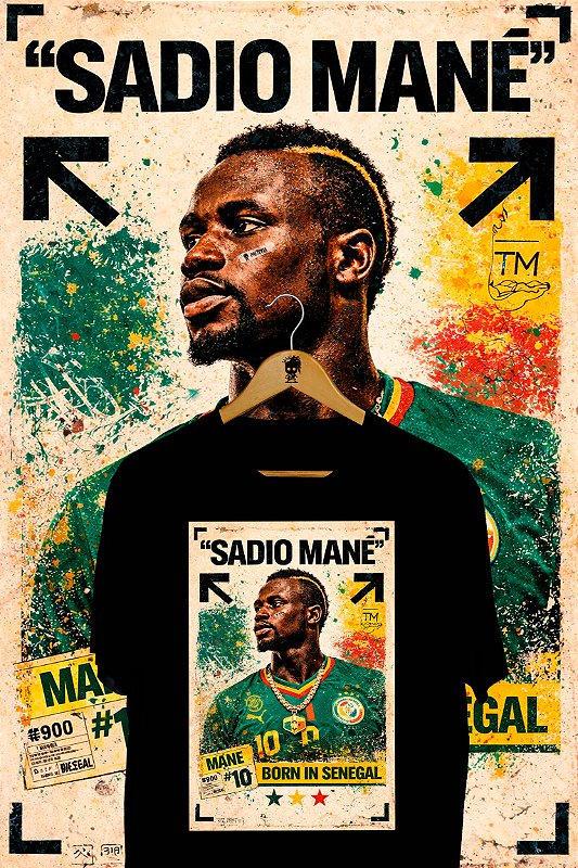 Camiseta Sadio Mané - Senegal