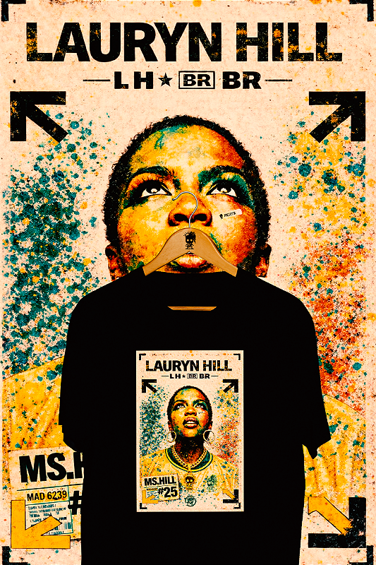 Camiseta Ms.Hill - Brasil