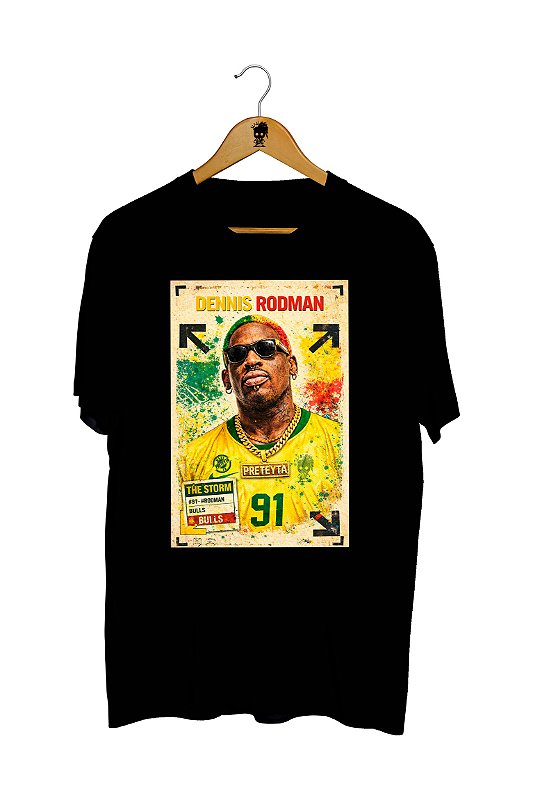 Camiseta Dennis Rodman - Brasil