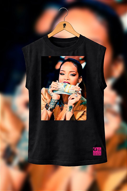 Regata Over Feminina Rihanna Dólar