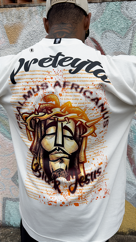 Camiseta Oversized Black Jesus