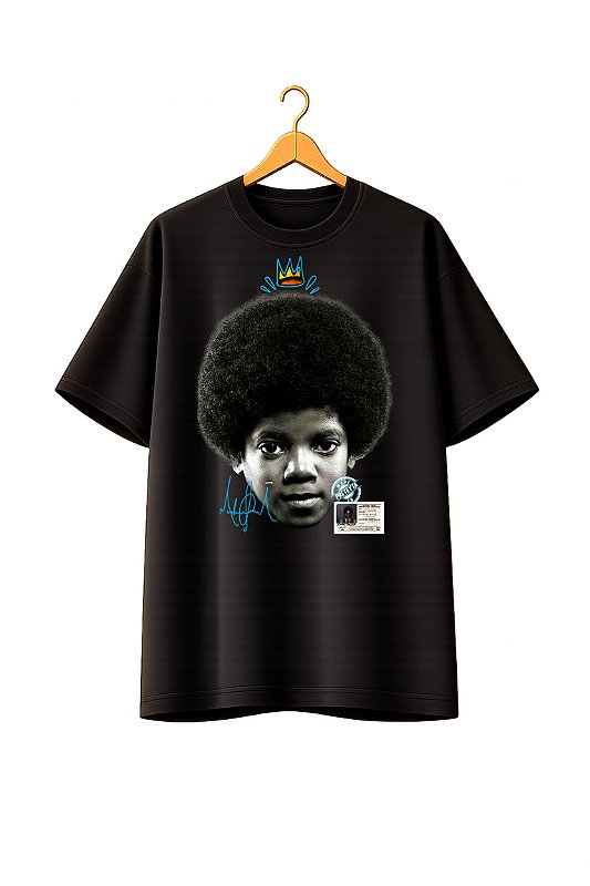Camiseta Oversized Michael Jackson