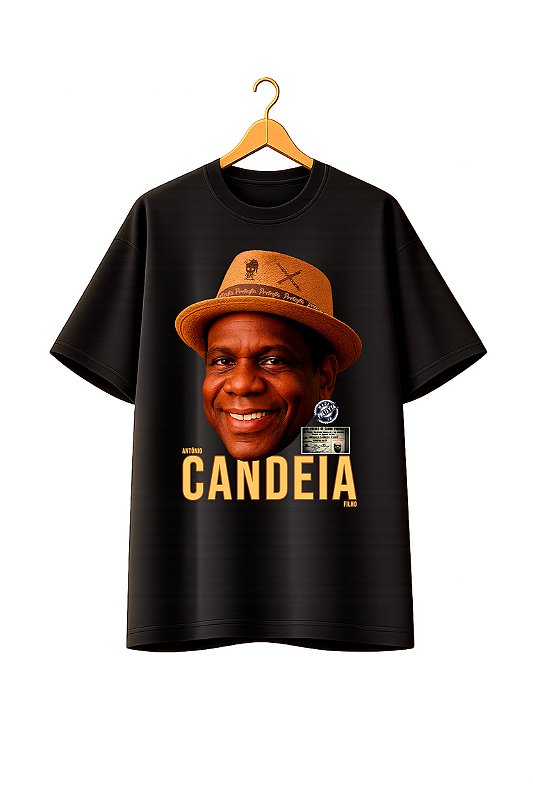 Camiseta Oversized Candeia
