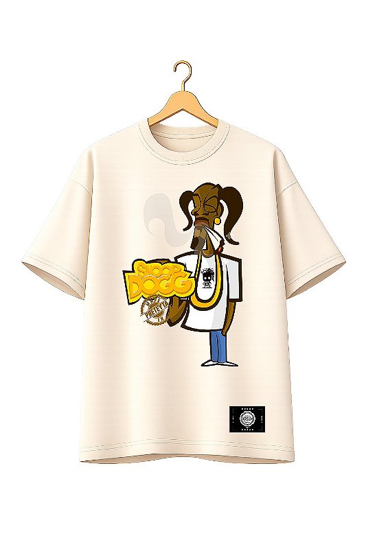 Camiseta Oversized - Snoop Dogg