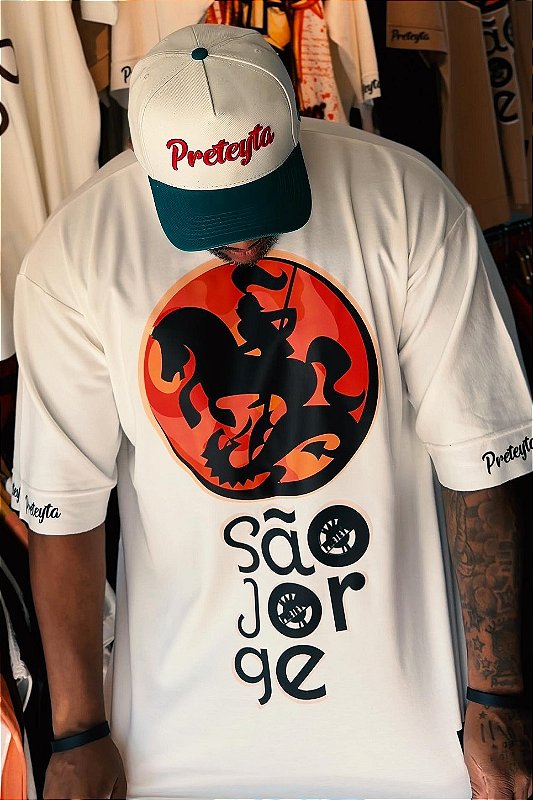 Camiseta Oversized São Jorge