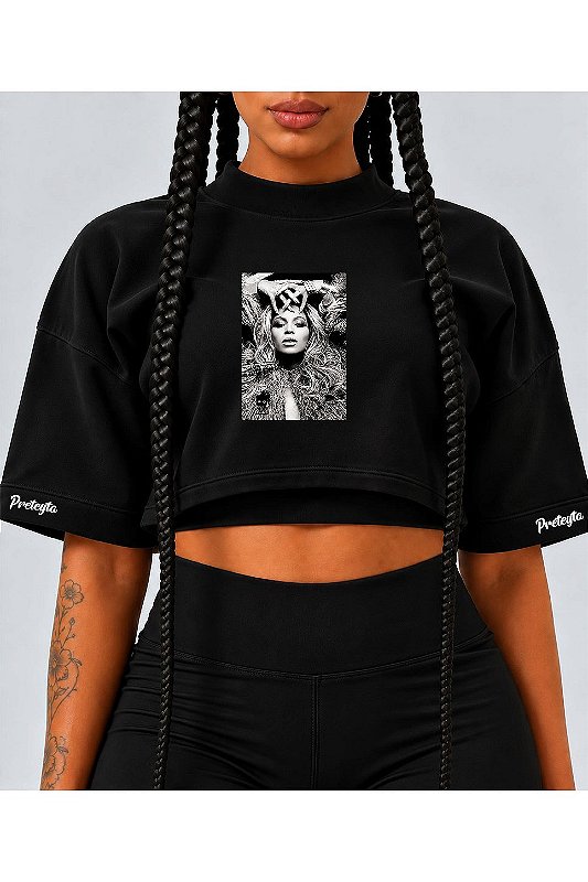 Cropped Overesized Beyonce