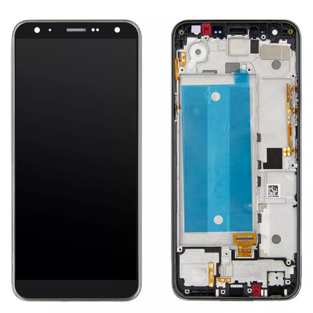 TELA LG K12/K12 PLUS com aro PRATA - CHINA — imagem 1