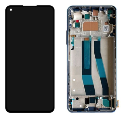 TELA XIAOMI MI 11 LITE com aro AMOLED - NACIONAL AMERICANO
