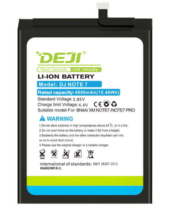 Comprar repuesto de Batería BN4A Xiaomi Redmi Note 7 3900mAh/3.85V/15