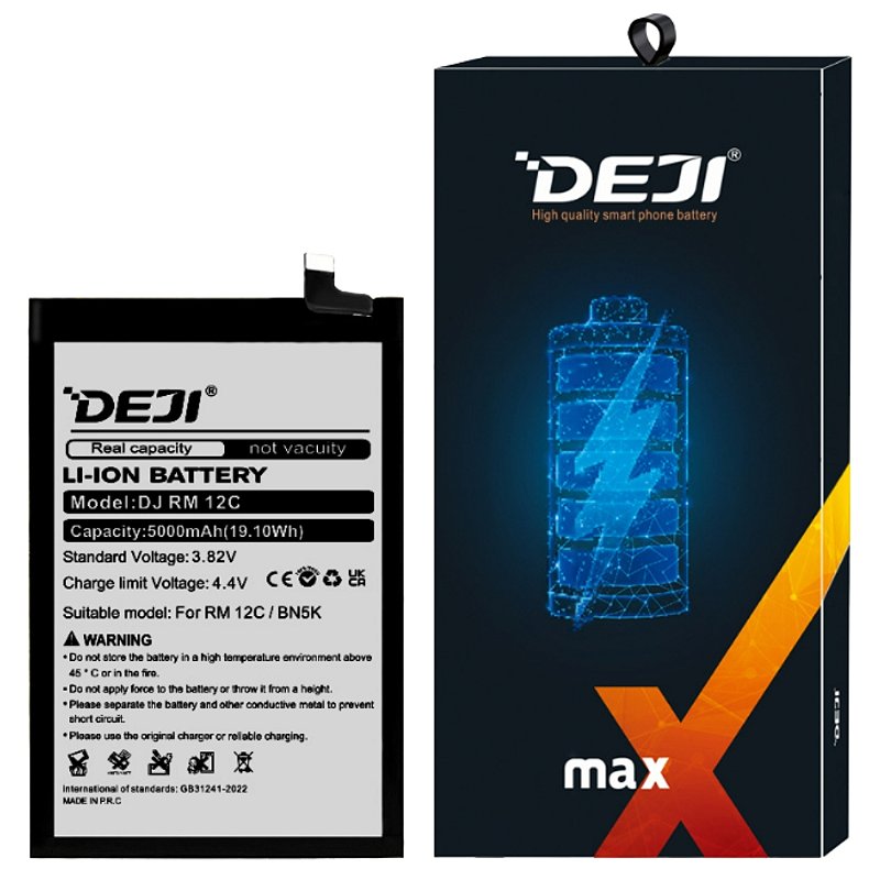 Batteria di Ricambio per Xiaomi Redmi 12C - BN5K, Pari all'Originale Batteria di Ricambio per Xiaomi Redmi 12C - BN5K, Pari all'Originale