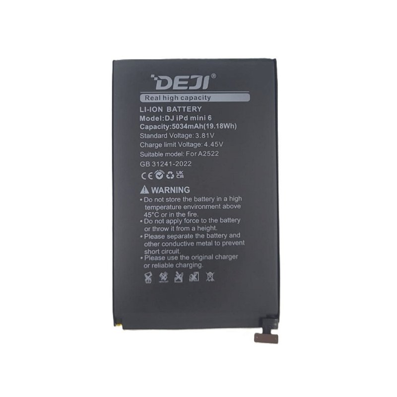 Bateria Apple iPad Mini 6 (5034 mAh) Deji - X3 Distribuidora