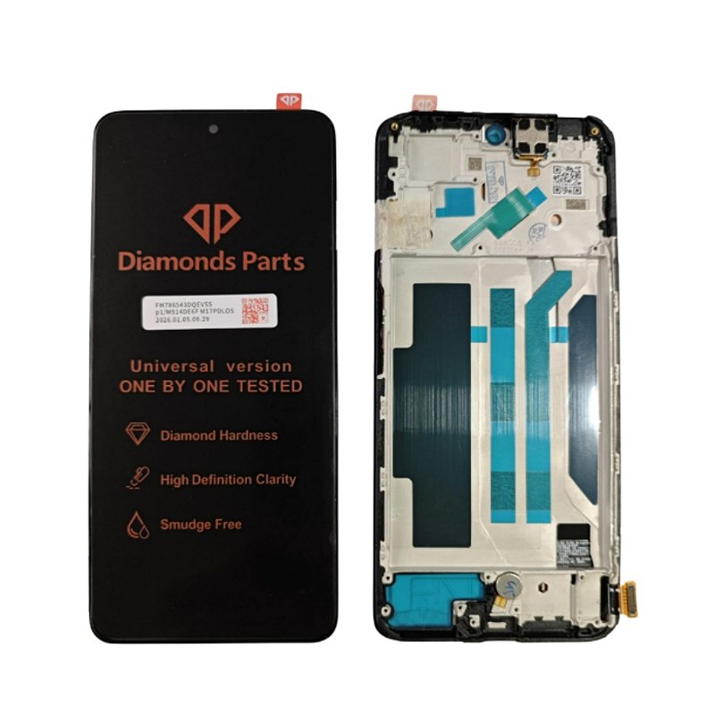 TELA REDMI NOTE 11 PRO/POCO X4 PRO com aro OLED - DIAMONDS