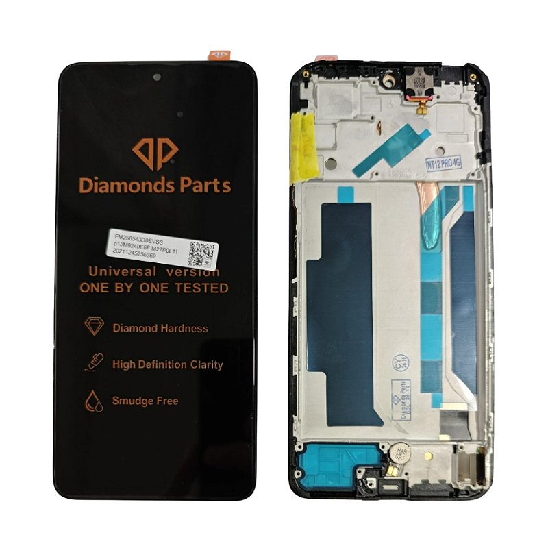 TELA REDMI NOTE 12 PRO 4G com aro OLED - DIAMONDS