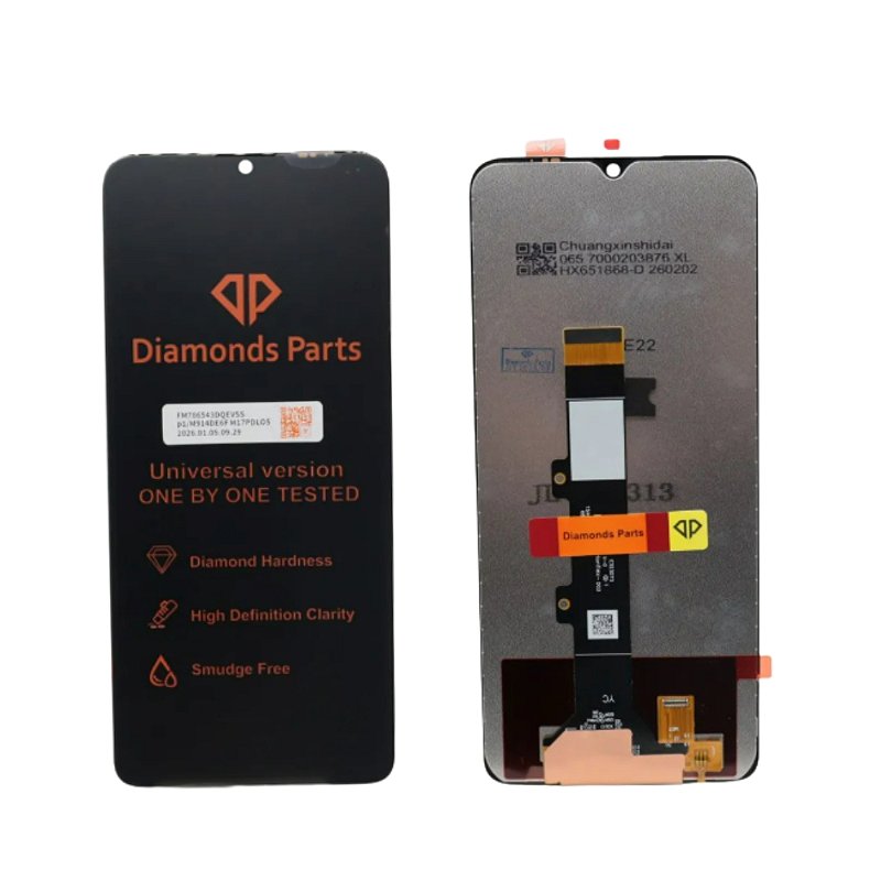 TELA MOTO E22 sem aro - DIAMONDS — frontal completo com touch — imagem 1