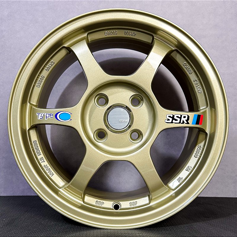 値下げ】SSR ホイール TYPE C 15×6.0+45A、オマケ有り 値下げ】SSR