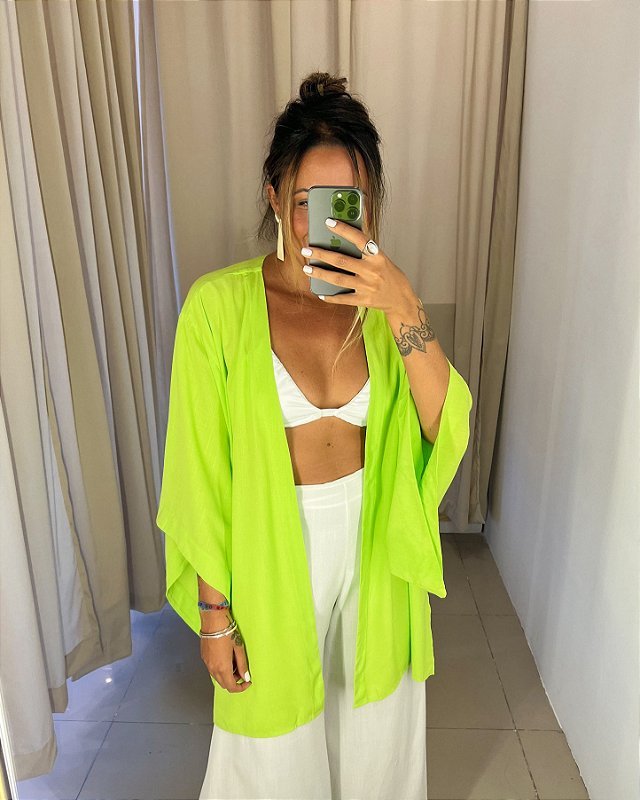 Kimono Brisa Limone