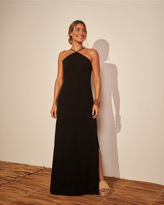 Vestido Samanta Preto