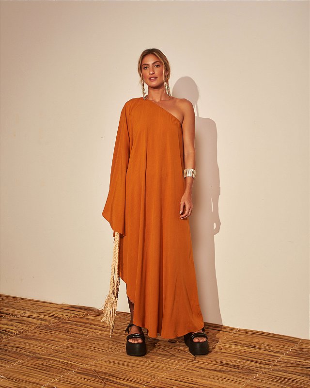 Vestido Olívia Caramelo