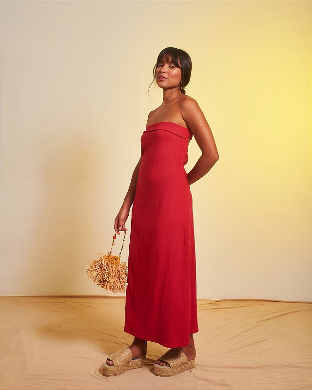 Vestido Ravena Vermelho