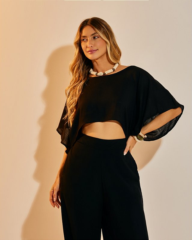 Cropped Marcela Preto