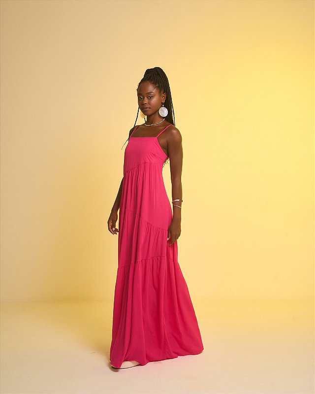 Vestido Maya Pitaya