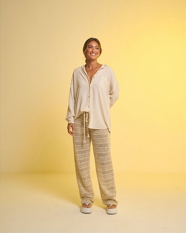 Calça Caetana Tricô