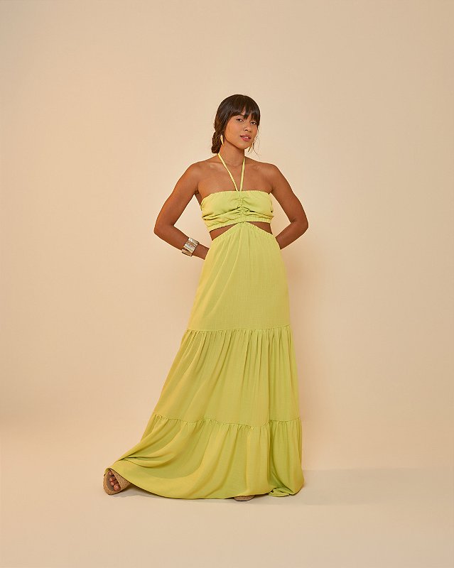 Vestido Icapuí Erva Doce