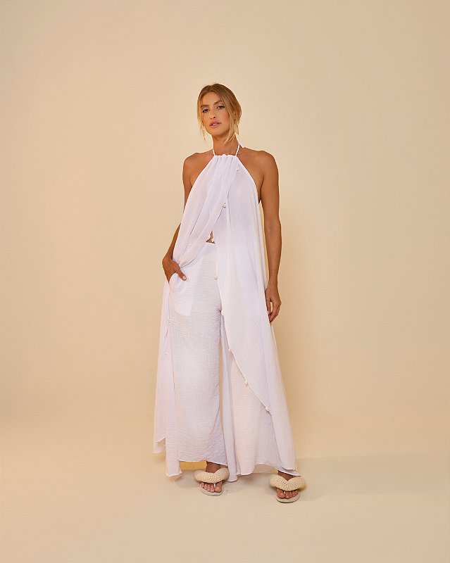 Maxi Blusa Alma Off White