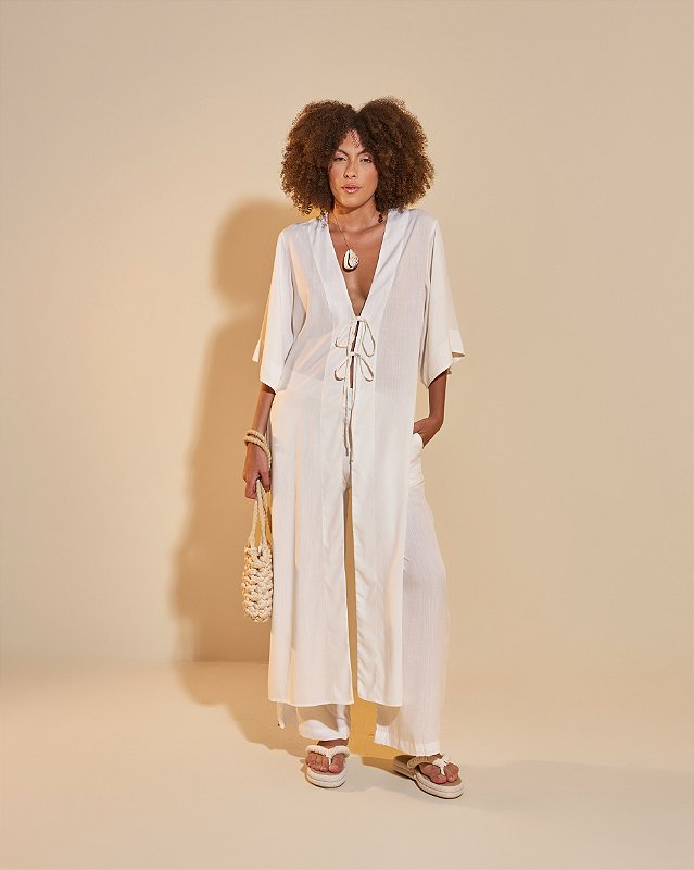 Maxi Blusa Gaia Off White